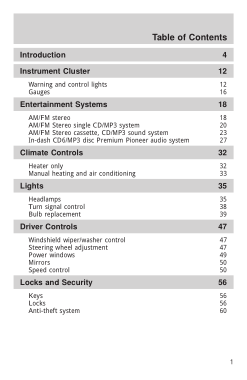 2006 Mazda B Series Owners Manual